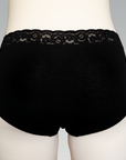 Black Briolette - right side pocket