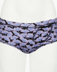 Ruby Limes insulin pump panty with Blue Ginkgo pattern inside